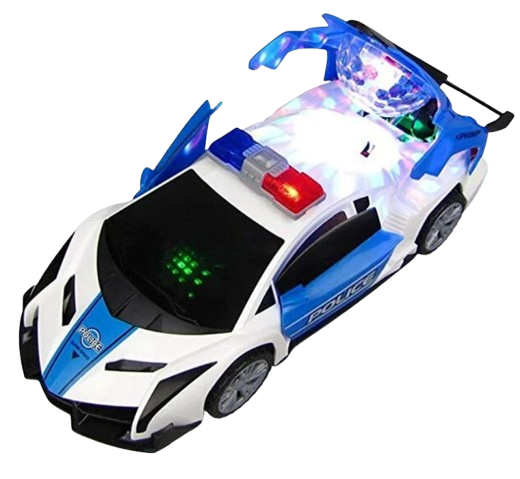 VOITURE – Jouet Transformable Lumière & Musique Police
 Dialy - Dakar