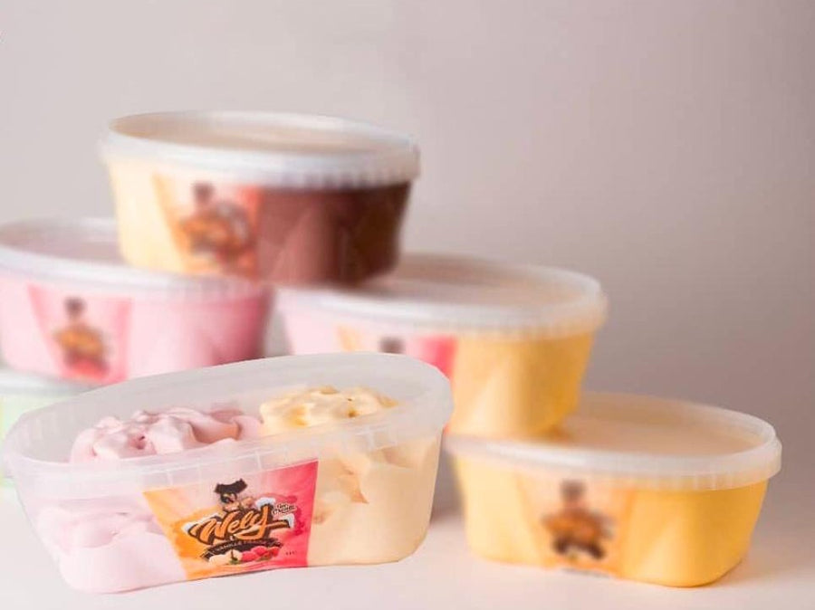WELY - Glace vanille bac 1L Dialy - Dakar 
