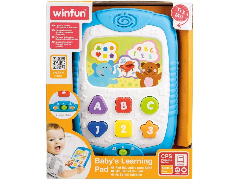 Tablette pour bébé WINFUN, jouet éducatif interactif, disponible à Dakar sur Dialy en 60 min.