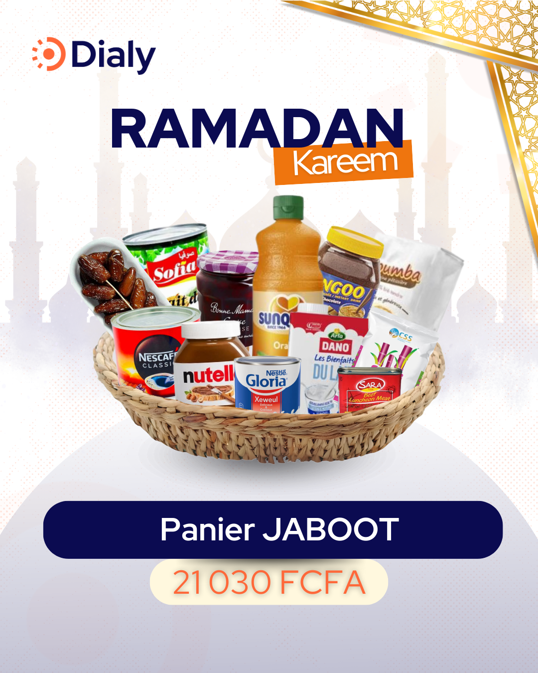 Panier Ramadan JABOOT