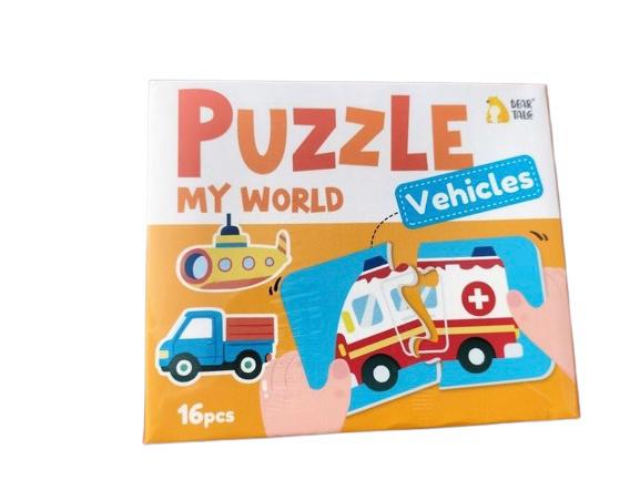 Puzzles Véhicules – Jouet Éducatif