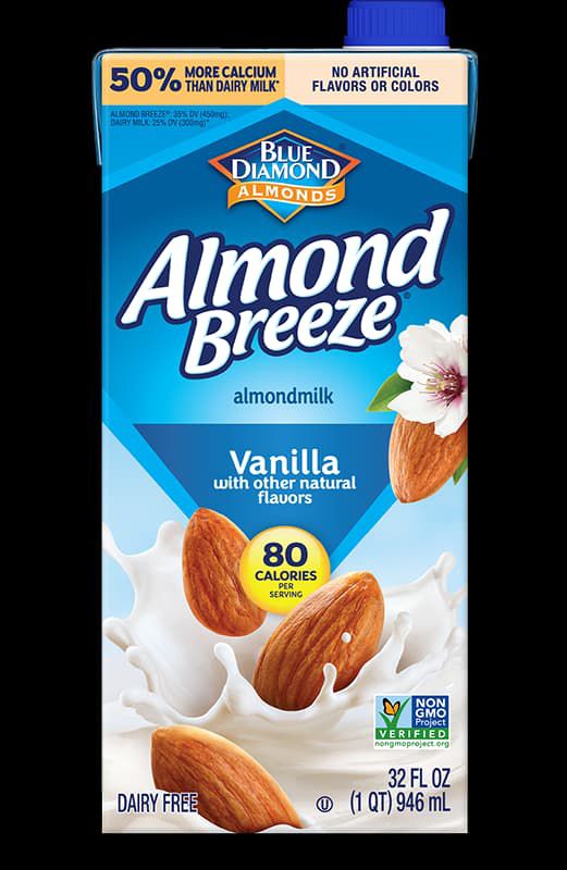 Almond Breeze Lait d'amande vanille 946 ml