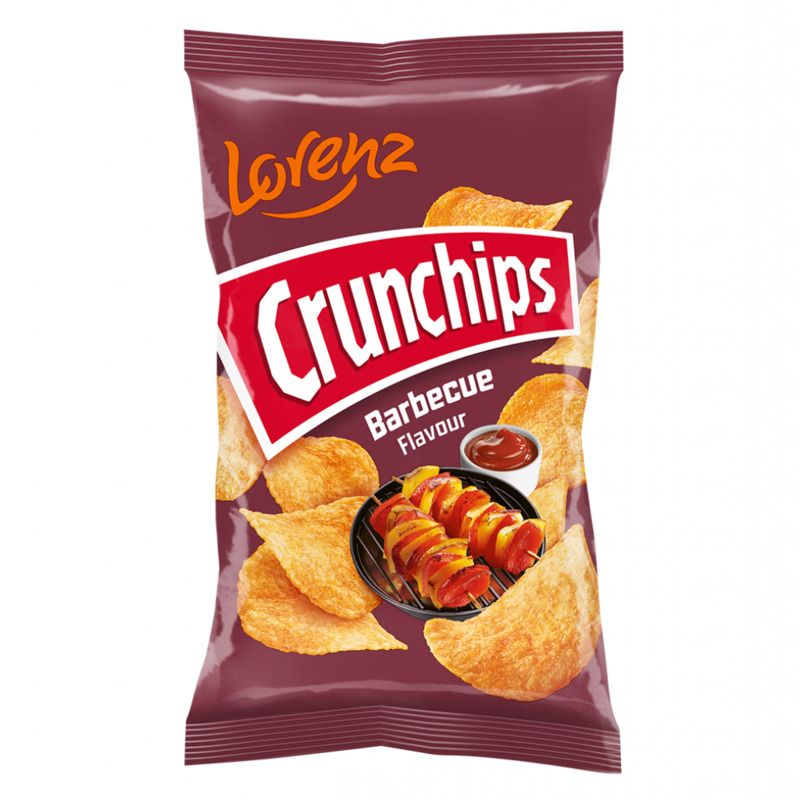 Lorenz Chips Saveur Barbecue Sans Gluten 75G