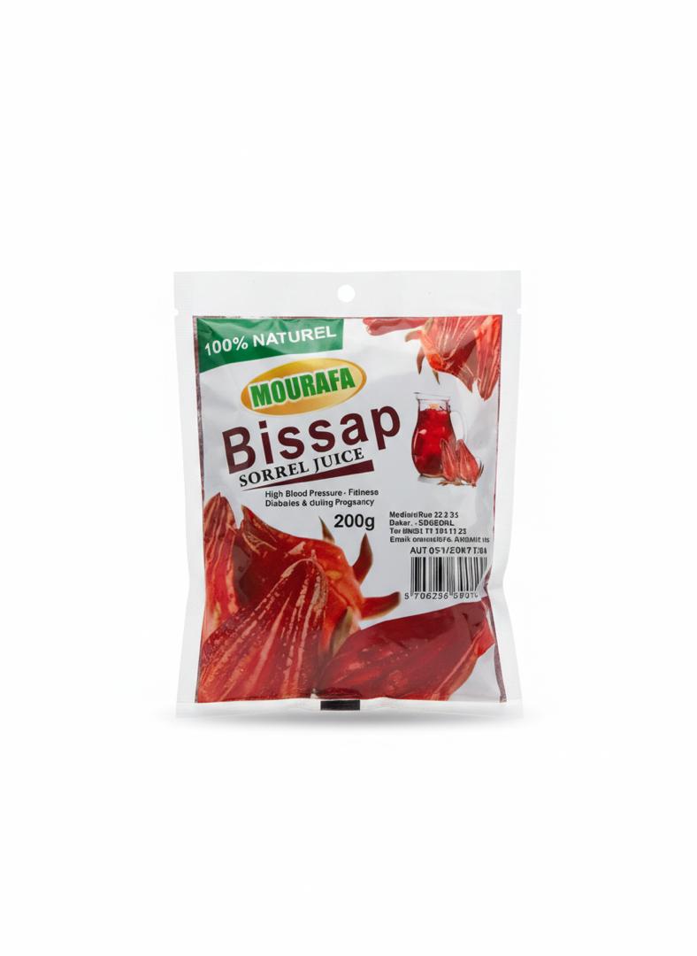 MOURAFA - Bissap Sorrel Juice en poudre - 200g