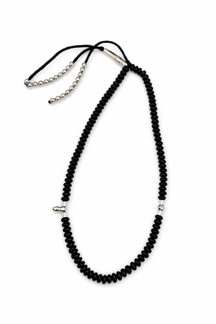 Chapelet en perle noir