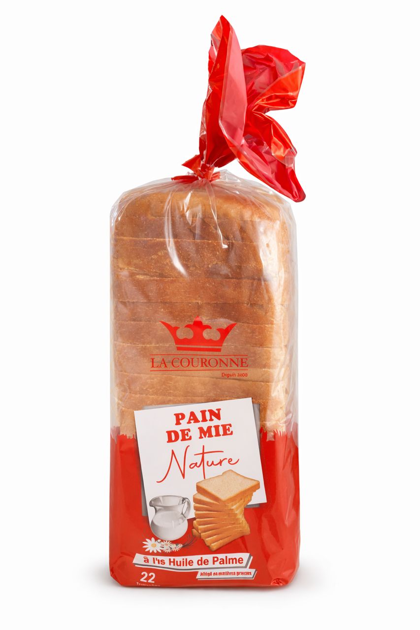 La Couronne – Pain de mie nature - 22 tranches