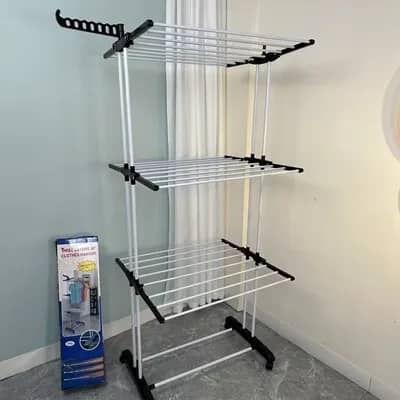Porte‑Vêtements à Trois Niveaux - 50 Kg