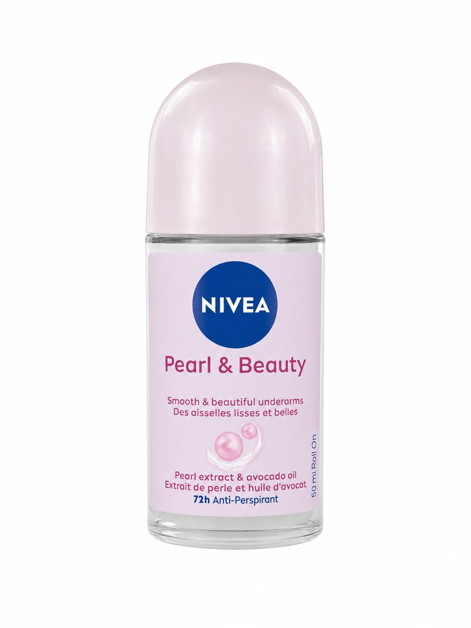 NIVEA – Déodorant Anti-Transpirant Roll-On Pearl & Beauty - 50 ml
