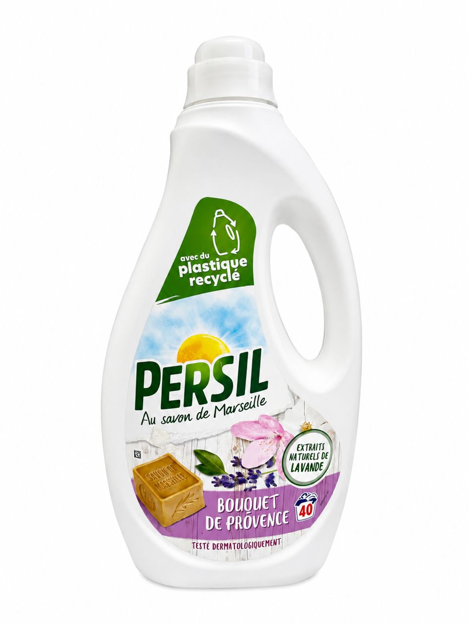 Persil – Lessive Liquide au savon de marseille – Bouquet de provence – 40 Lavages