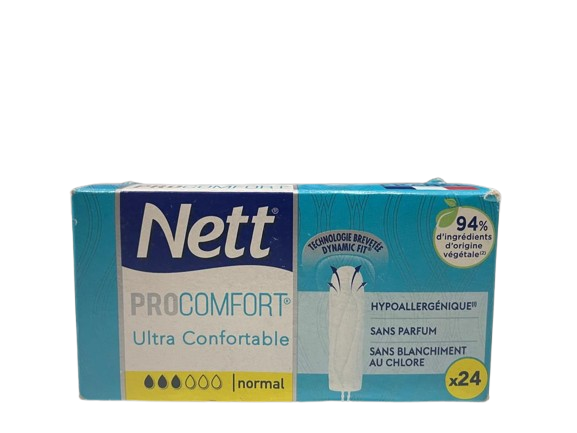 Tampon Confortable Nett ProComfort Sans Applicateur X24 Normal