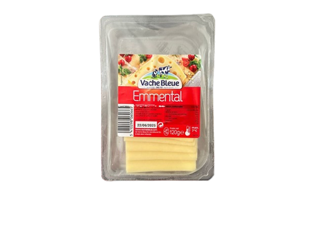 FROMAGE EMMENTAL PORTION La Vache Bleue 120GR