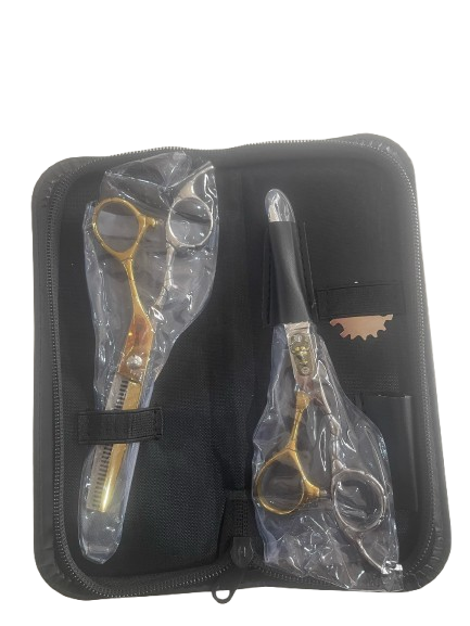 Ciseaux pour coupe cheveux combiné professionnels