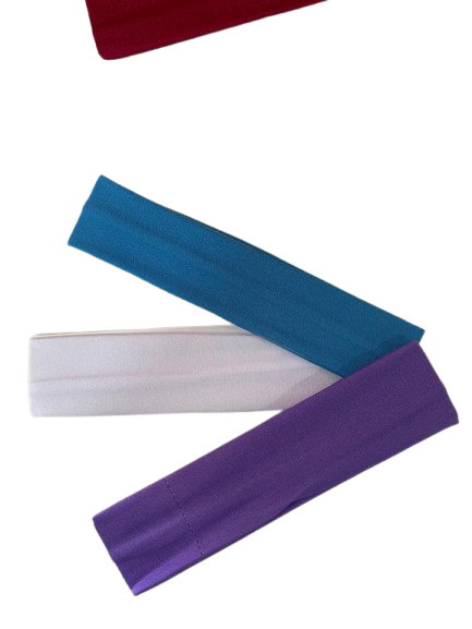Bandeaux De Couleur Unie 3 PCS