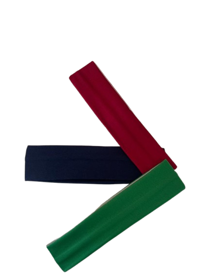 Bandeaux De Couleur Unie 3 PCS