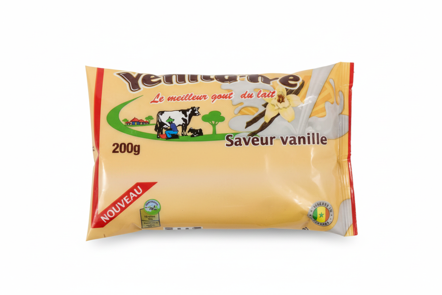 Yaourt vanille YELLITARE 200g dispo à Dakar sur Dialy en 60min à Dakar