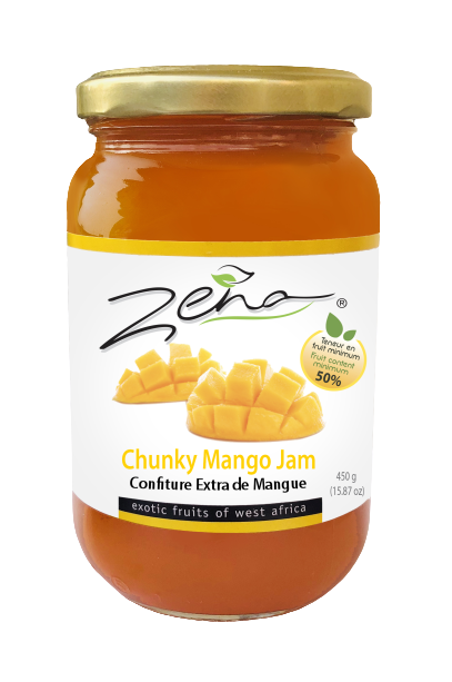 Confiture de mangue Zena 430g disponible à Dakar sur Dialy