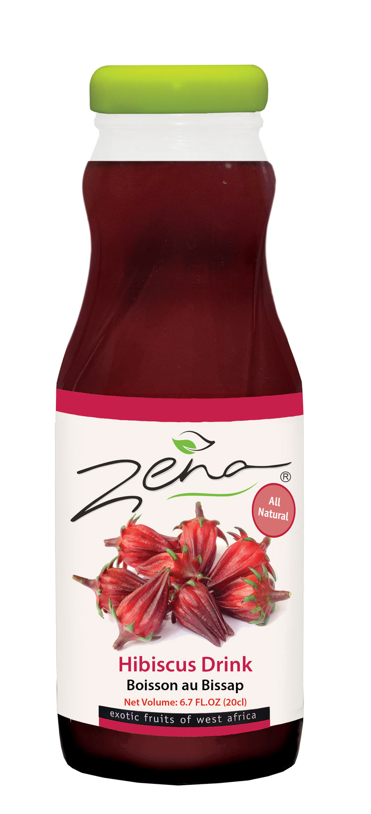 Jus de bissap Zena 25cl disponible à Dakar sur Dialy