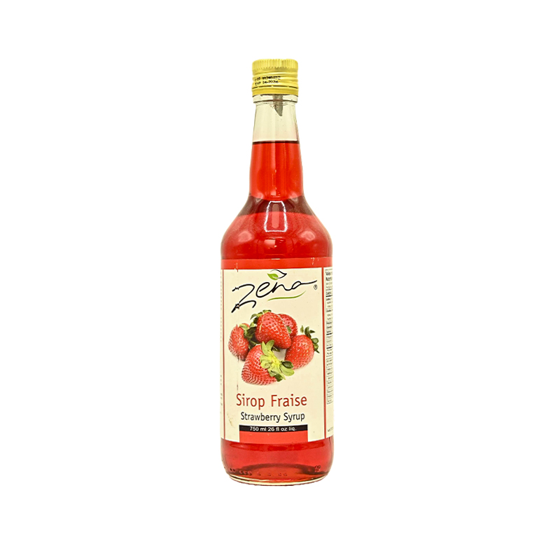 Sirop de fraise Zena 75cl disponible à Dakar sur Dialy