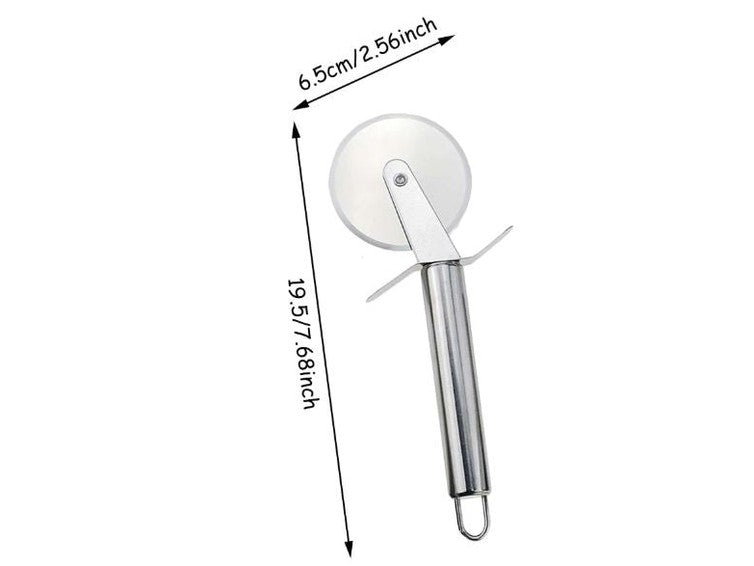 Coupeur de rouleau de pizza en acier inoxydable
