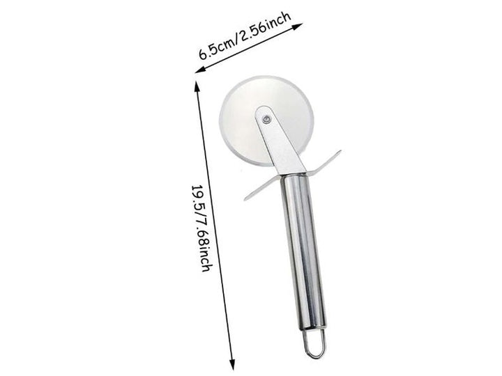 Coupeur de rouleau de pizza en acier inoxydable