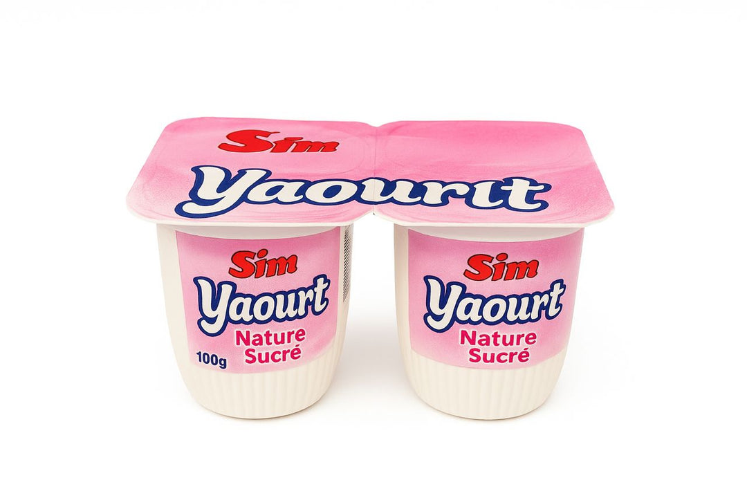 SIM-Yaourt nature sucré 100G
