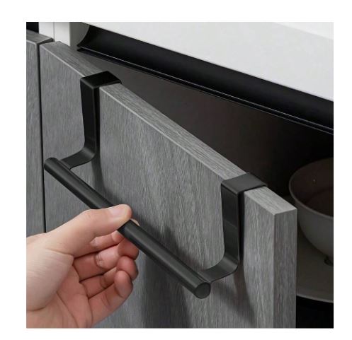 Barre De Serviette En Acier Inoxydable noir