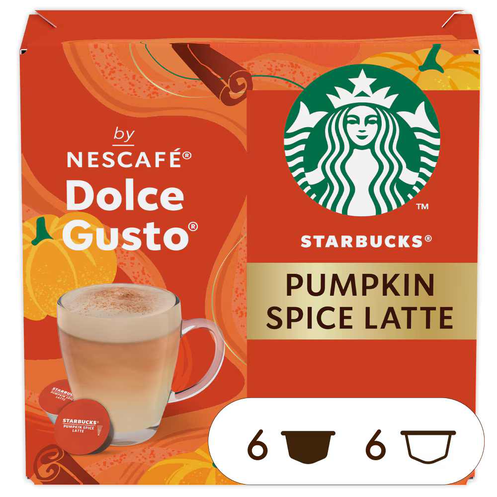 DOLCE GUSTO-Starbucks® Pumpkin Spice Latte 12 capsules