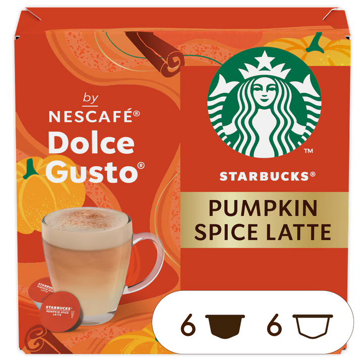 DOLCE GUSTO-Starbucks® Pumpkin Spice Latte 12 capsules