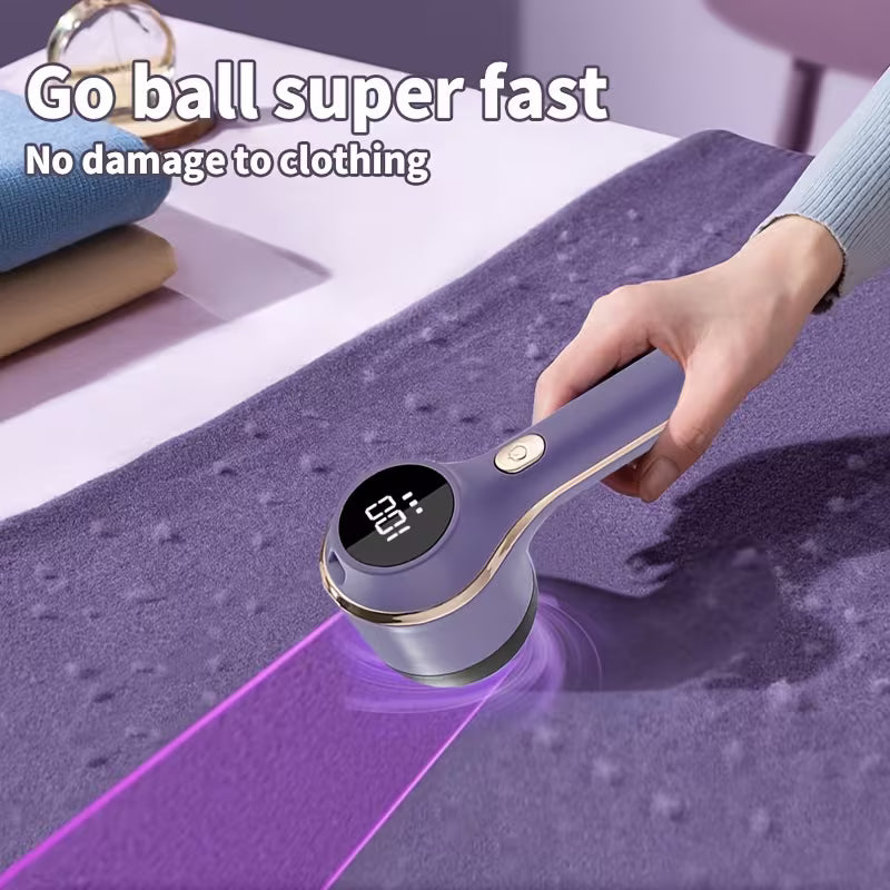 Rasoir électrique anti-peluches 3 fonctions rechargeable USB