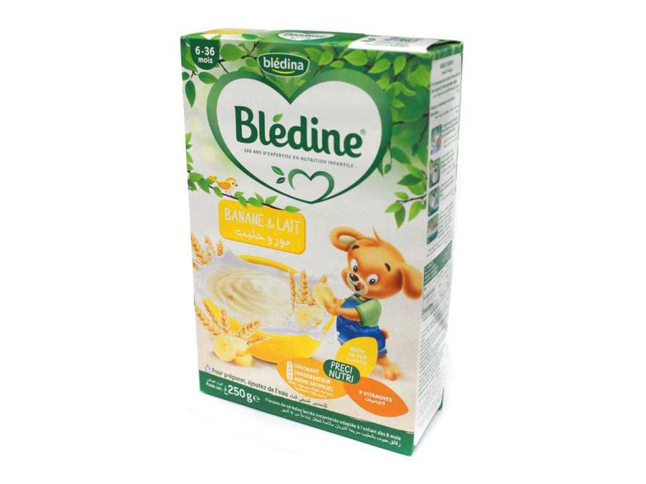 BLEDINA - Blédine - Lactée Banane et lait - 250g Dakar Dialy