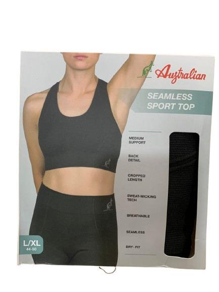 AUSTRALIAN-Brassiére de sport Noir