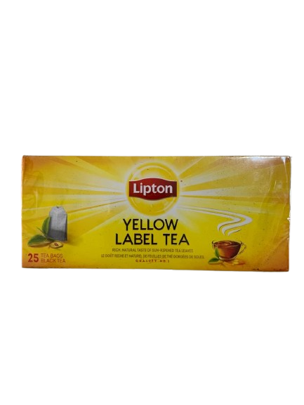 LIPTON-Yellow label tea-25 tea bag