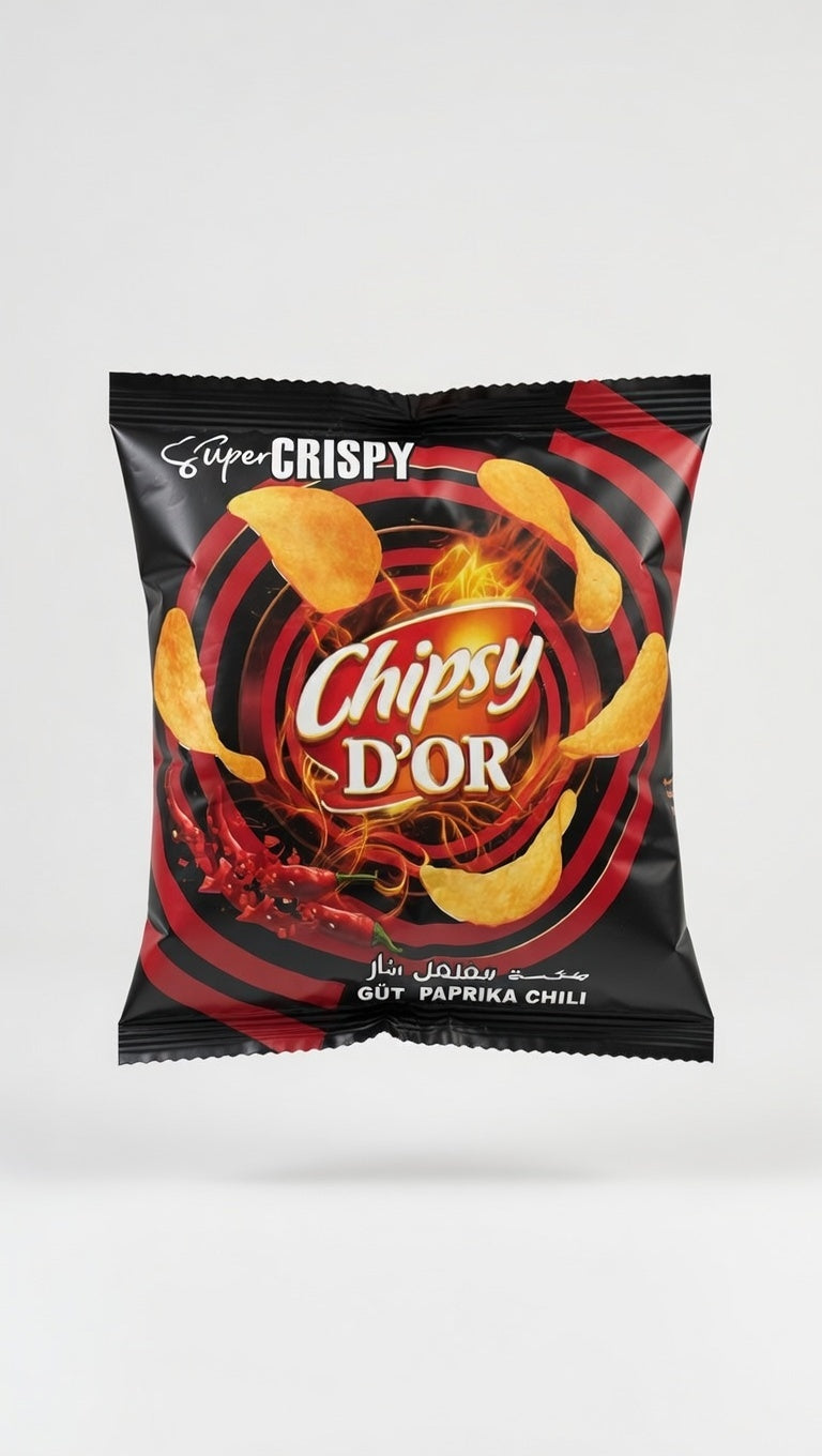 CHIPSY D’OR – Chips Paprika - 12 g