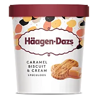 HAAGEN-DAZS -au caramel, biscuit et crème - 95ml