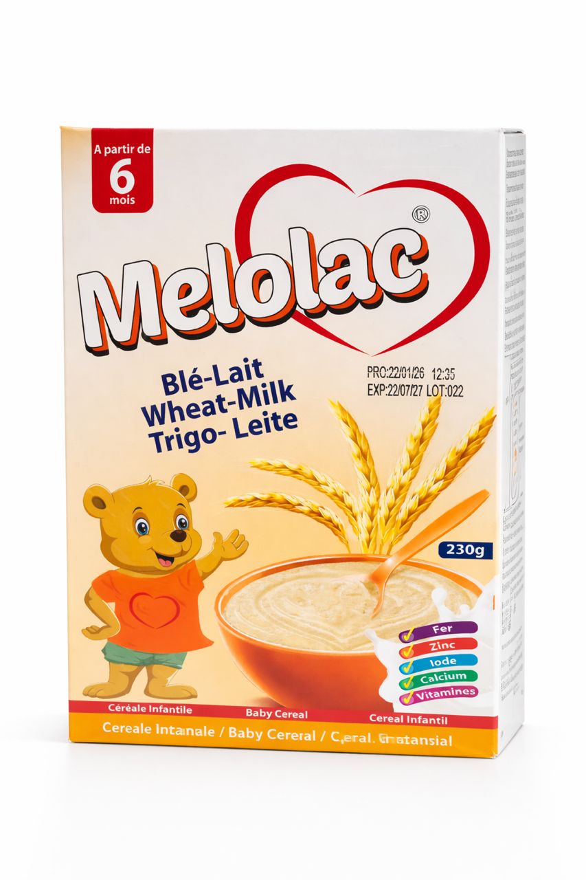 MELOLAC - Céréales lactées pour bébé - 230g