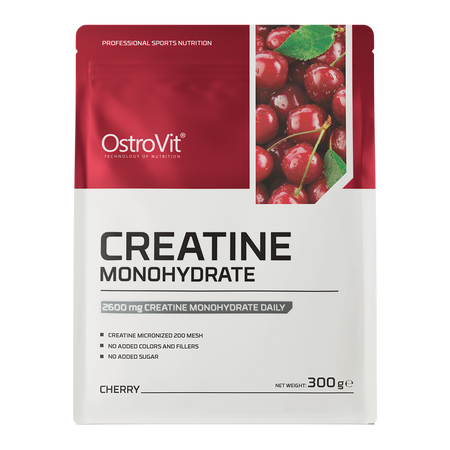 OSTROVIT - Creatine monohydrate saveur Cerise - 300G