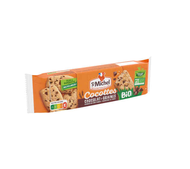 ST-MICHEL-Cocottes chocolat et graines bio