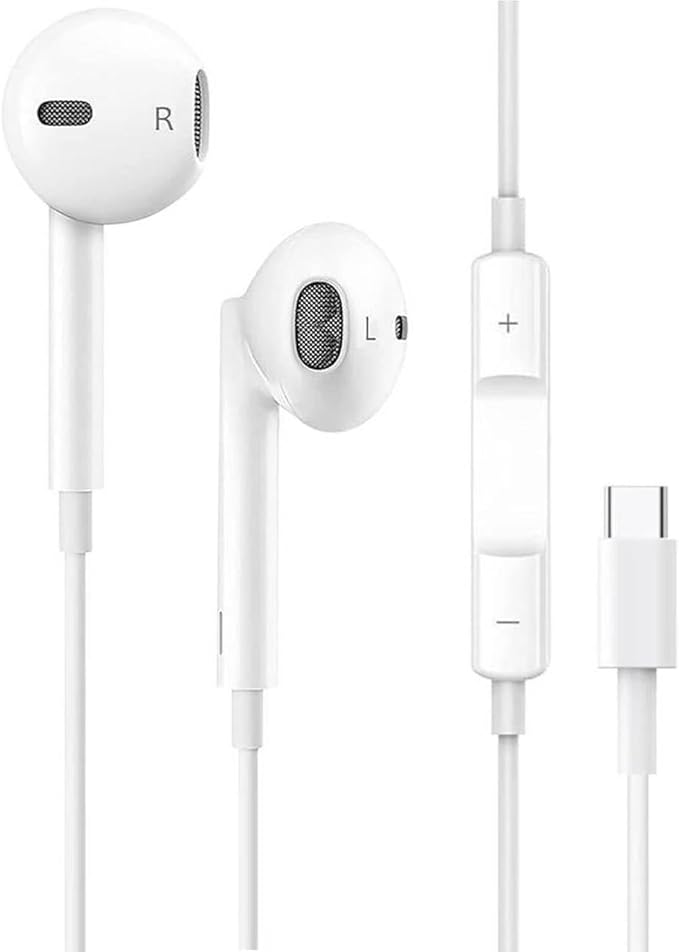 Écouteur filaire USB-C avec microphone et bouton de contrôle Dakar Dialy