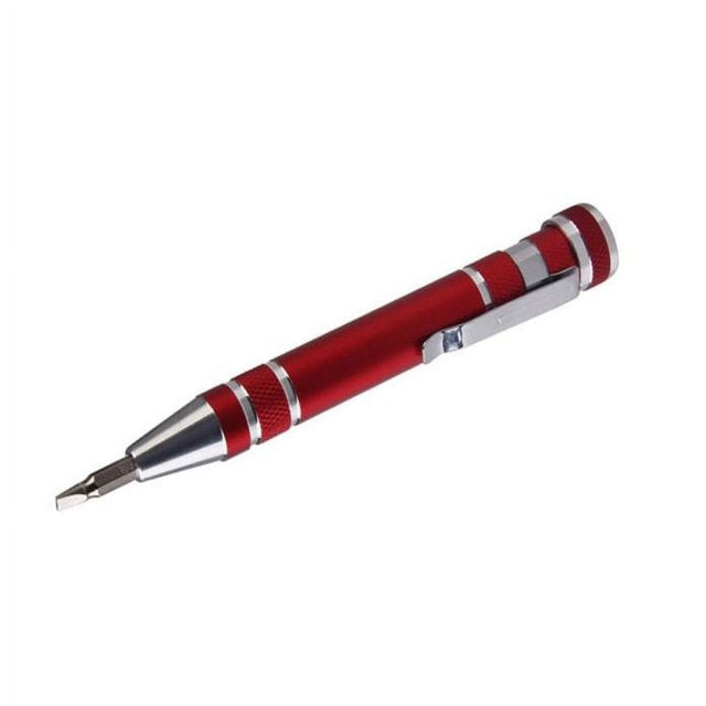 Ensemble de Tournevis de Précision – Kit 8 Embouts Torx (Étoilés) – Outil de Poche 8 en 1
