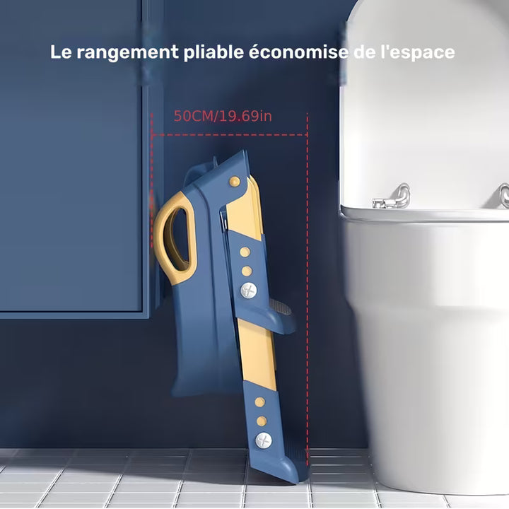 Siège de Toilette pour Enfant avec Marchepied Compact – Apprentissage Facile