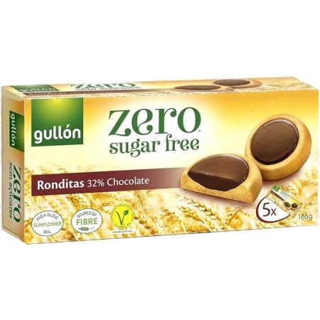 Gullón – Délices Chocolat Sans Sucre Ajouté – 186 g