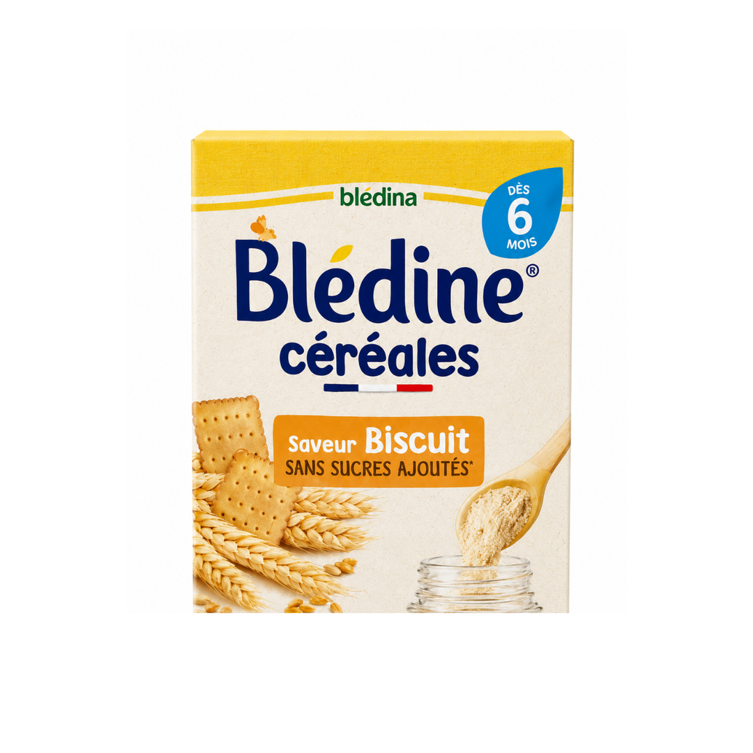 Blédina – Blédine Céréales Saveur Biscuit Sans Sucres Ajoutés – Dès 6 Mois – 400 g (Copie)