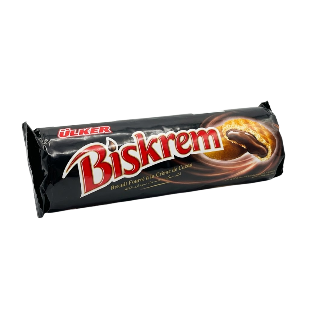 BISKREM - Biscuits fourrés au cacao - 100 g