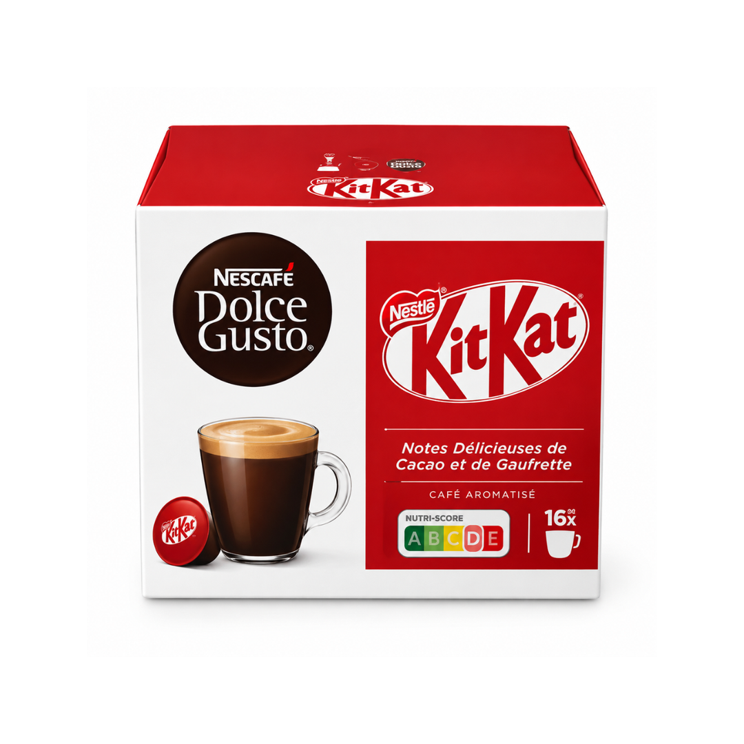 DOLCE GUSTO – Café KitKat – 16 Capsules – 256 g