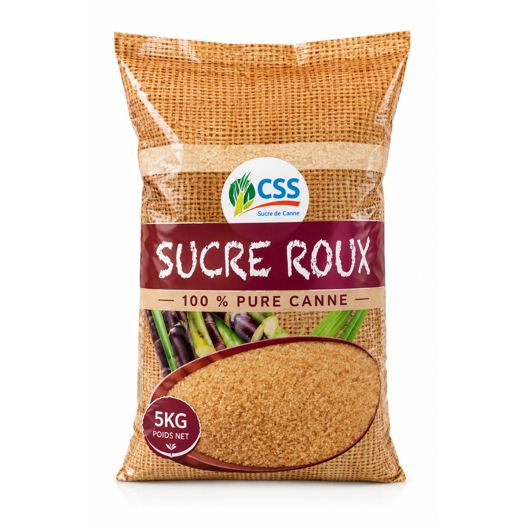 CSS - Sucre Roux 100 % Pure Canne - 5 Kg