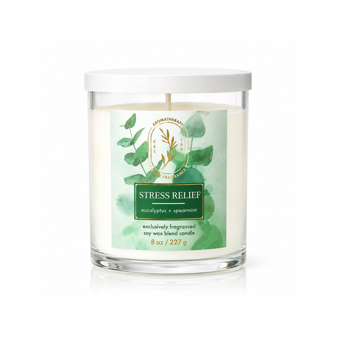 Bath & Body Works – Bougie Parfumée – Stress Relief – 227 g