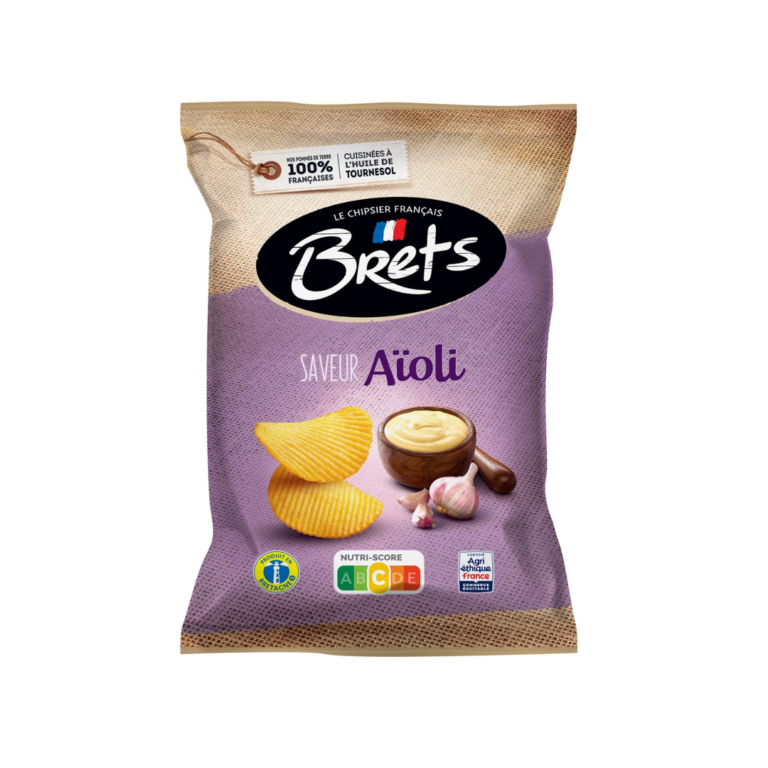 Brets – Chips Saveur Aïoli – 125 g