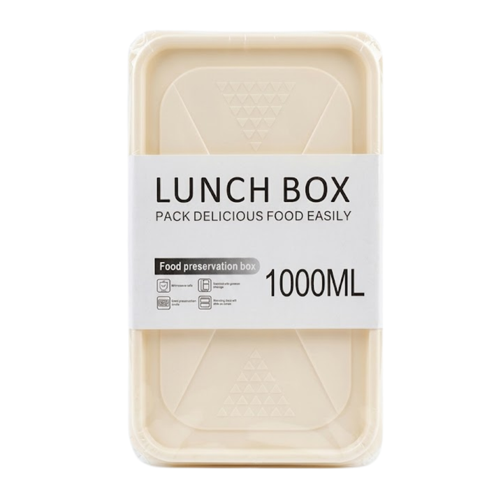 Lunch Box – Sans BPA – Lot de 3 – 1000 ml