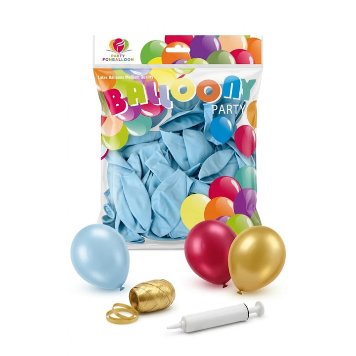Ballons d’Anniversaire en Latex – Lot de 50 Pièces
