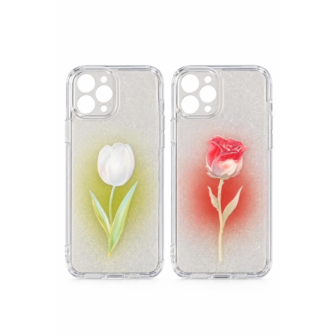 Coques iPhone 11 Pro Max x2 – Motif Floral